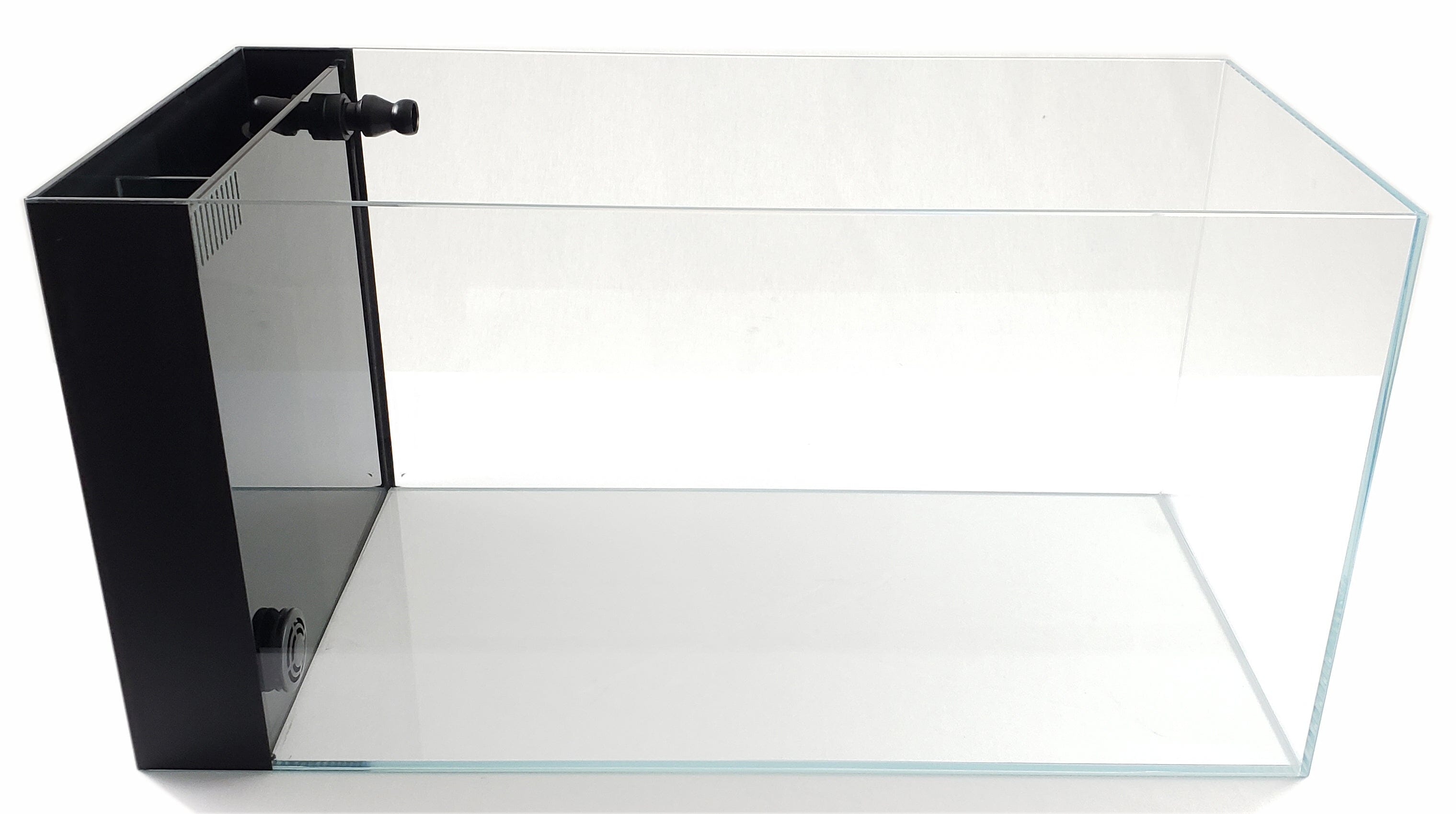 Lifegard Aquatics 7.43 Gallon CRYSTAL Low Iron Ultra Clear Glass Aquarium Tank - Perfect for Betta Fish, Shrimp, or Small Aquatic Plants | Home & Office Decor