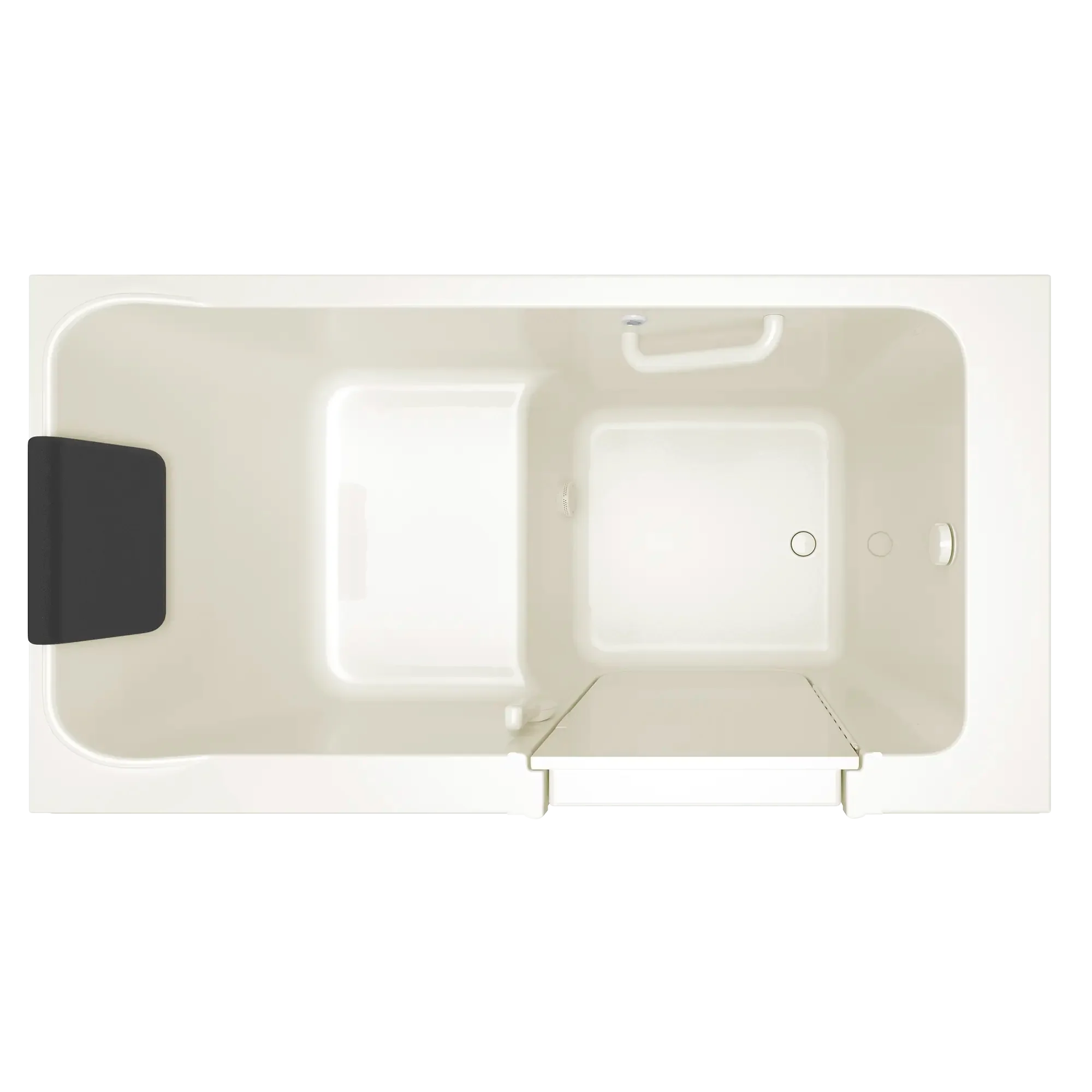 32 x 60 Inch Acrylic Walk-in Bathtub with Soaker System - Right Hand Drain - Luxury Spa Experience for Elderly & Mobility Needs - Perfect for Relaxation & Hydrotherapy at Home