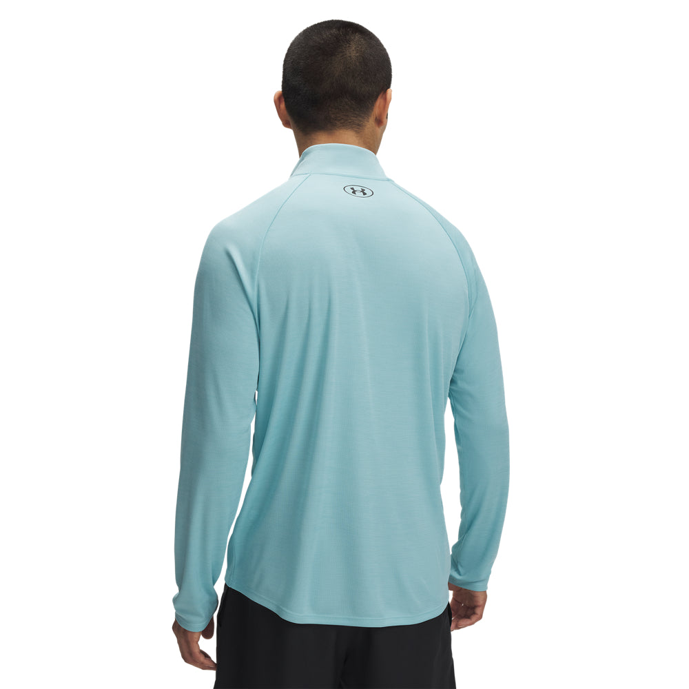 Under Armour Men's Tech Textured 1/2 Zip Pullover - Lightweight Performance Shirt for Running, Gym & Outdoor Activities