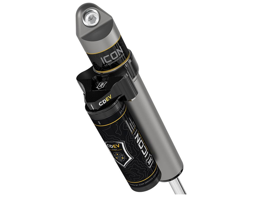 2023-2024 Chevy Colorado WT/LT/Z71 2.5 Series Piggyback Reservoir Shocks with CDEV - Off-Road Suspension Upgrade for Enhanced Performance & Durability