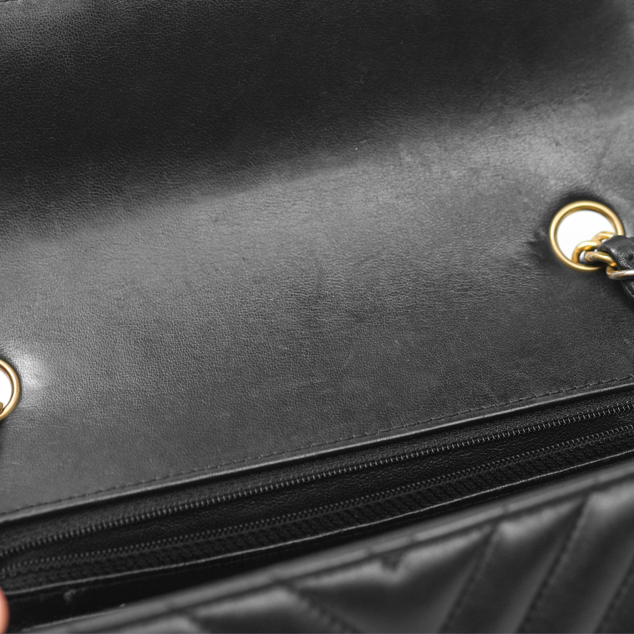Chanel Chevron Mini Rectangular Bag - Black Lambskin Leather with Aged Gold Hardware | Luxury Crossbody Purse for Women, Perfect for Evening Events & Date Nights