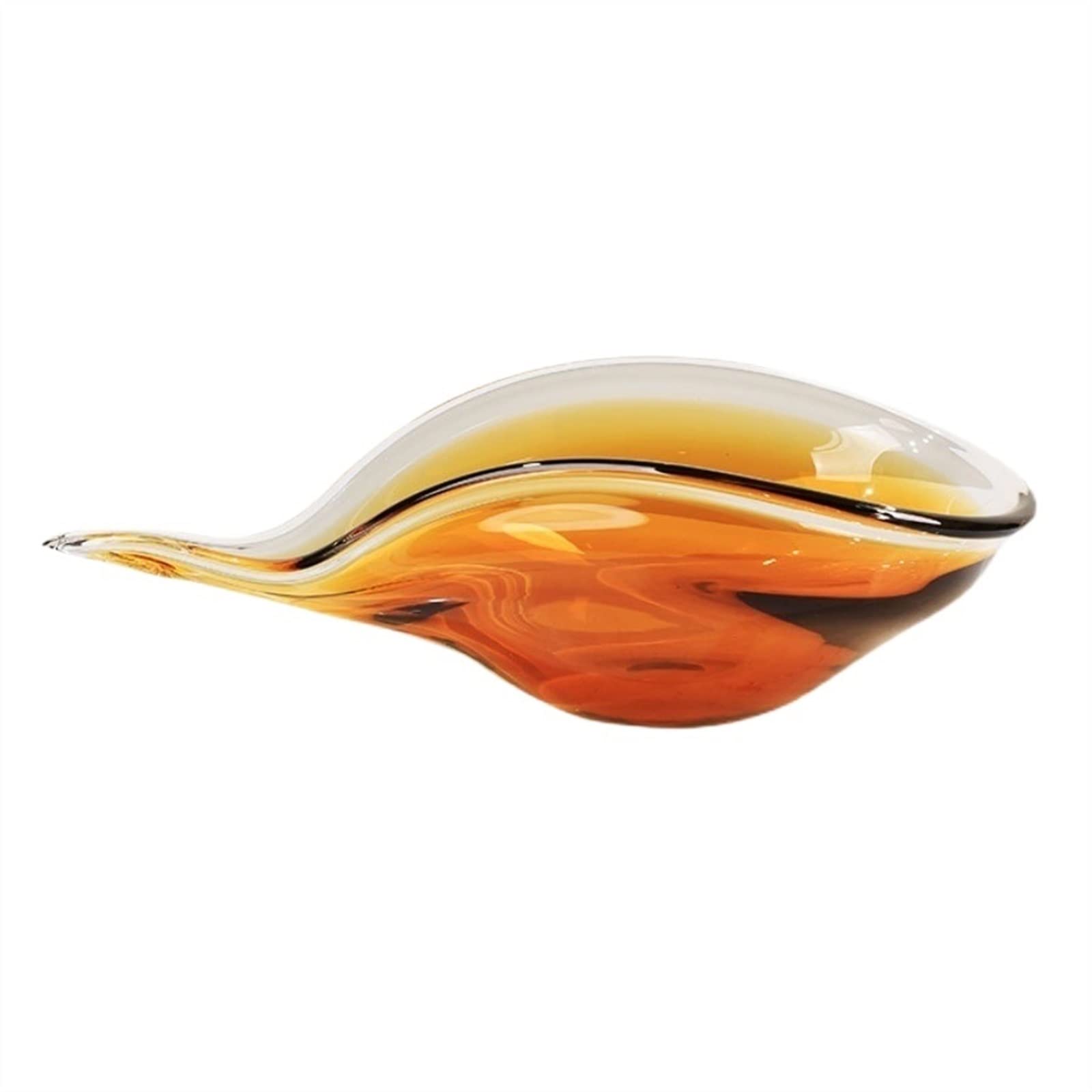 Elegant Large Glass Fruit Bowl - Handmade Decorative Fruit Basket with High Capacity for Snacks, Fruits & Home Decor | Perfect for Kitchen, Dining Table & Party Serving