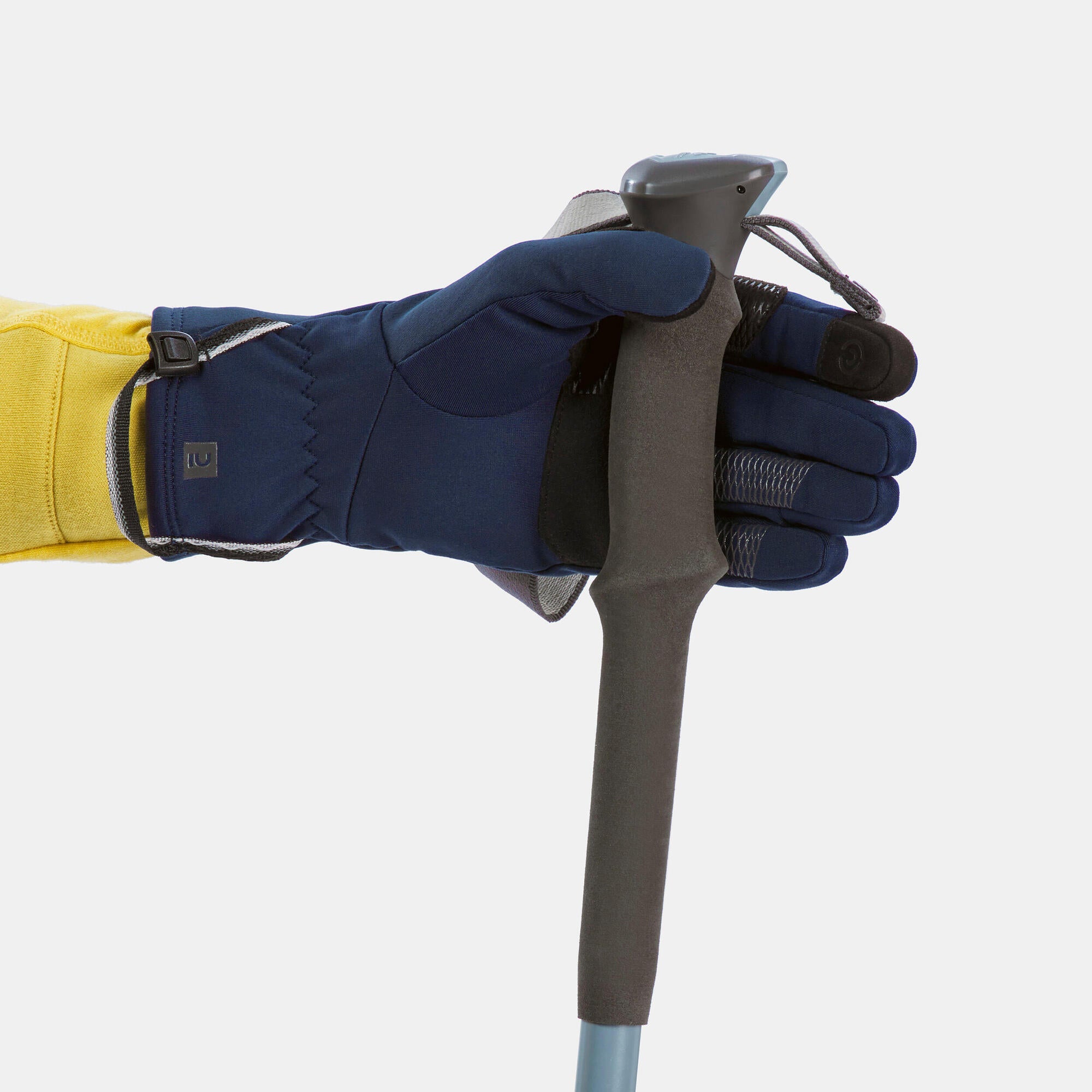 Forclaz MT500 Touchscreen Backpacking Gloves for Adults - Stretchable & Durable for Hiking, Camping & Outdoor Adventures