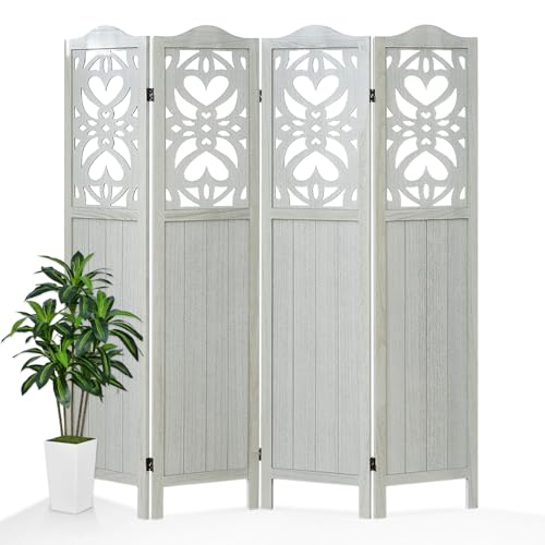 4 Panels Light Gray