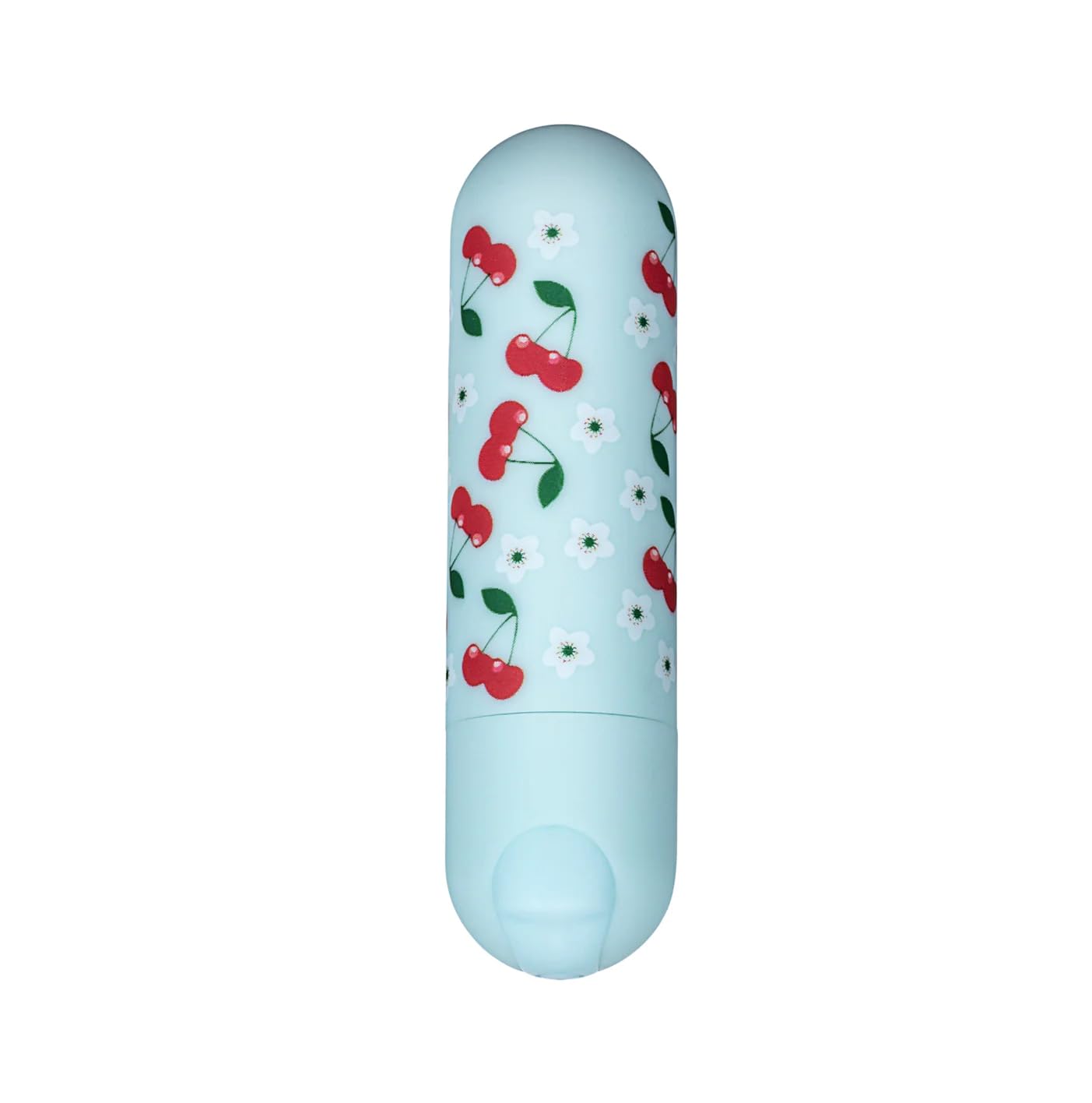 10-Speed Rechargeable Mini Bullet Vibrator - Powerful Clitoral Stimulator with Cherry Blossom Design, Waterproof & USB Charging - Perfect for Solo Play, Couples & Travel