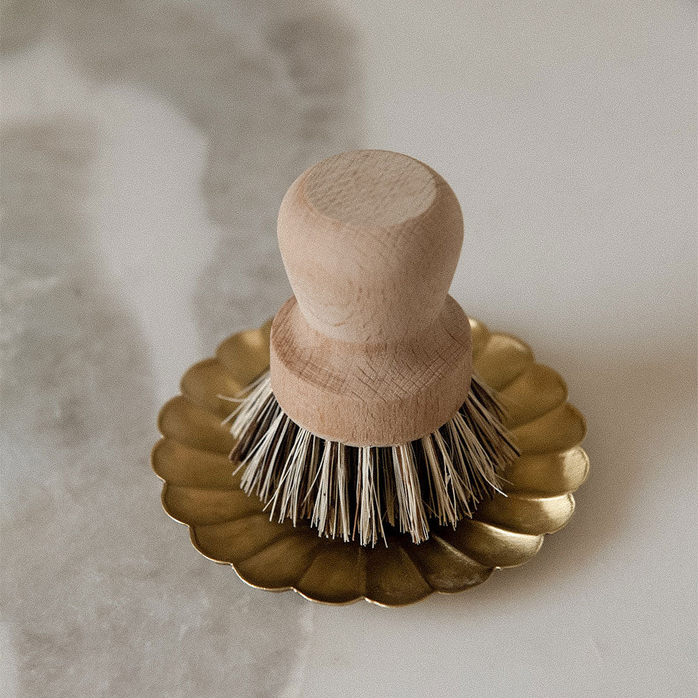 Elegant Brass Ripple Tray - Small Decorative Serving Dish for Jewelry, Keys & Home Decor | Perfect for Coffee Tables, Vanity Organizers & Gift Giving