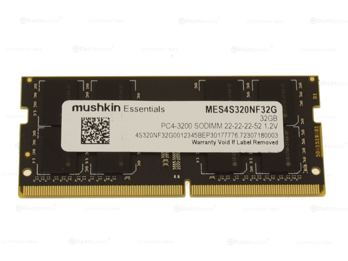 32GB DDR4 3200MHz SODIMM Laptop RAM Memory - PC4-25600 for High Performance Gaming, Video Editing & Multitasking | Compatible with Most Laptops & Mini PCs