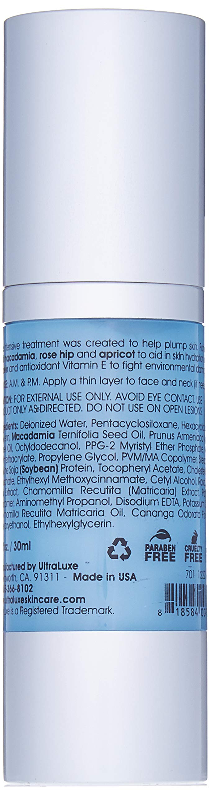 ULTRALUXE SKIN CARE Anti-Aging Face Moisturizer - Youth Age-Defying Lotion for Wrinkles & Fine Lines, 1.0 oz - Day & Night Hydrating Cream for Mature Skin
