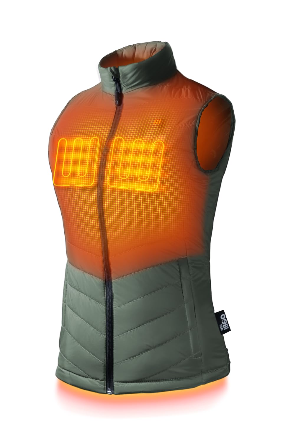 Dune Women's Heated Vest with Battery & Charger - 10 Hours Continuous Warmth - Machine Washable Winter Jacket for Outdoor Activities, Hiking & Cold Weather Fashion