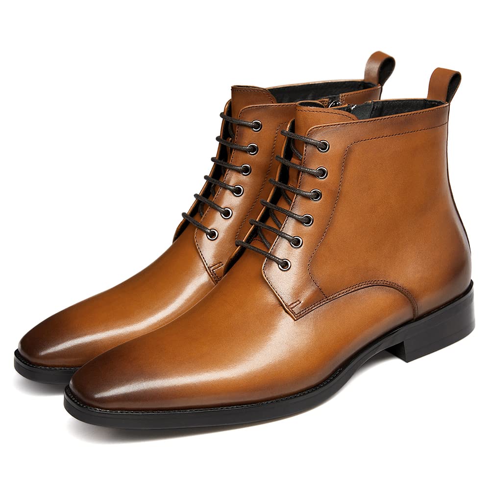 Premium Men's Chukka Boots - Genuine Leather Dress Oxford & Chelsea Boots for Business Casual & Formal Wear | Office, Wedding & Night Out Shoes