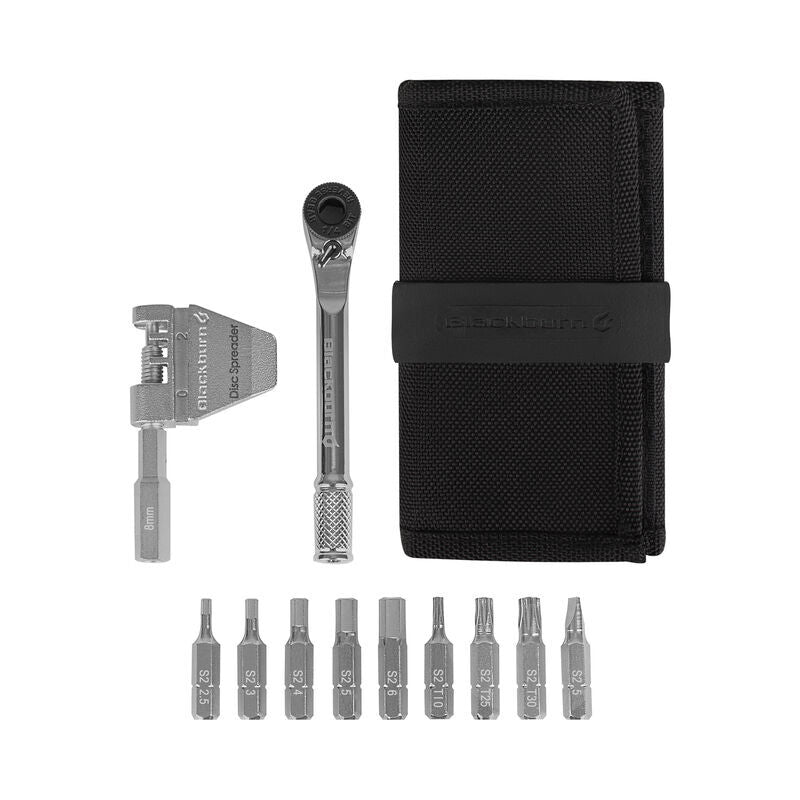 Blackburn Big Switch Ratchet Multi Tool - 15-in-1 Bicycle Repair Kit with Pliers & Hex Wrenches | Perfect for Mountain Biking, Road Cycling & Emergency Bike Maintenance