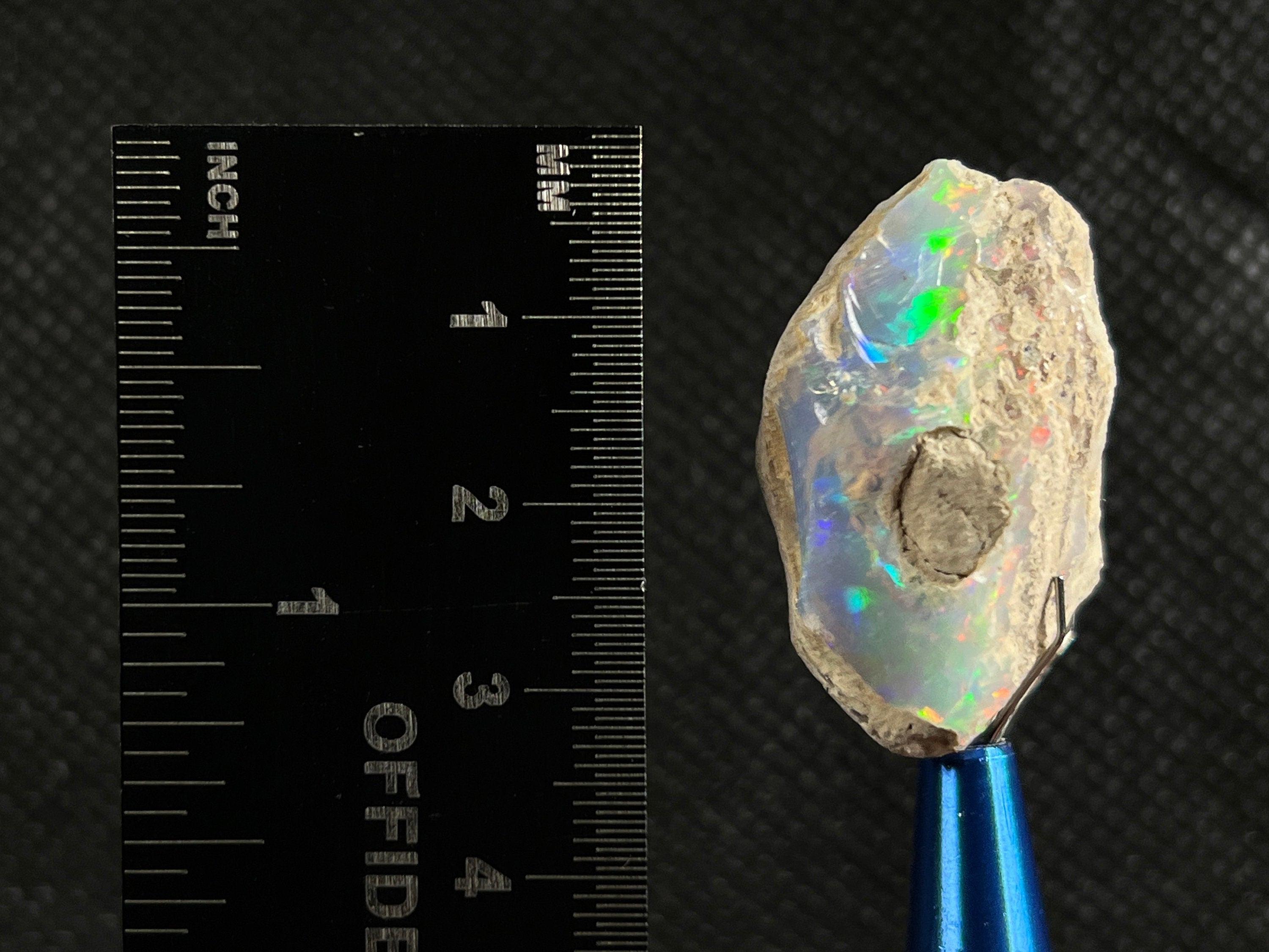 Premium 4A+ Welo Opal Raw Crystal - Natural Cutting Grade Opal, October Birthstone (50730) for Jewelry Making, Healing Crystals & Collectibles