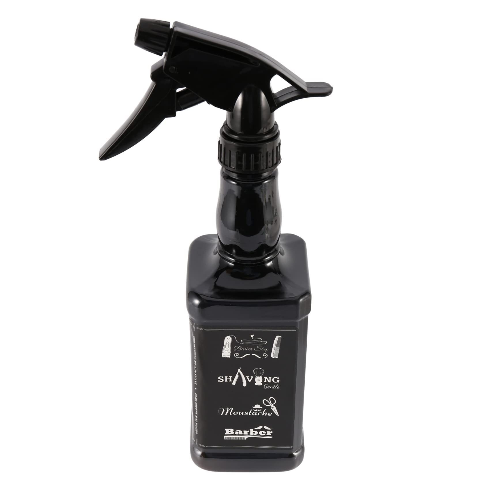 HUFFA 650Ml Professional Hairdressing Spray Bottle for Barber & Hair Cutting - Black | Perfect for Salon Styling, Hair Dressing & DIY Haircuts at Home