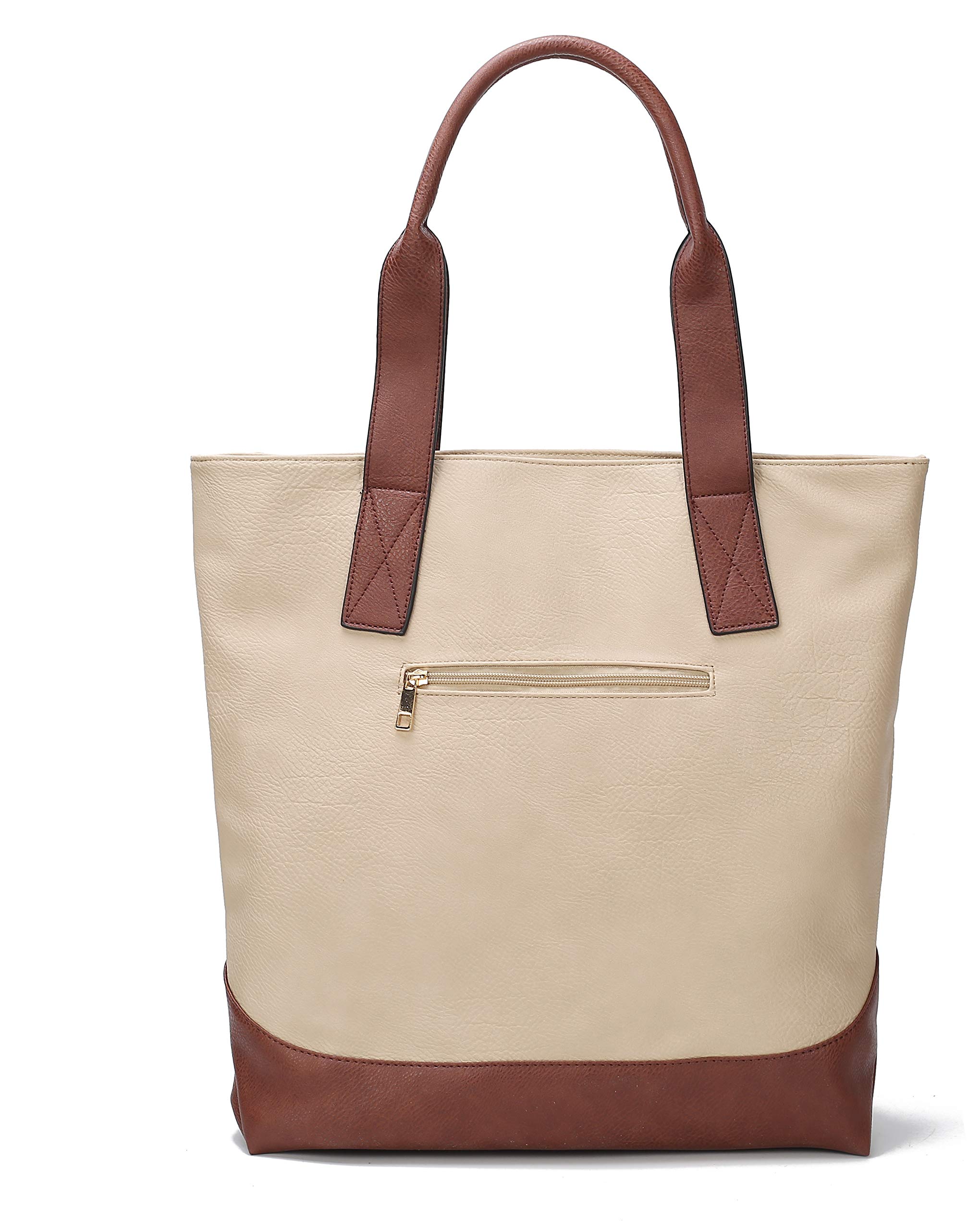 Large Work Tote Bag for Women - Professional Laptop & Tablet Shoulder Bag for Office, Business Travel & Daily Commute - Stylish & Spacious Wadena Handbag by Mia K. Farrow - Perfect for Work, Meetings & Airplane Carry-on