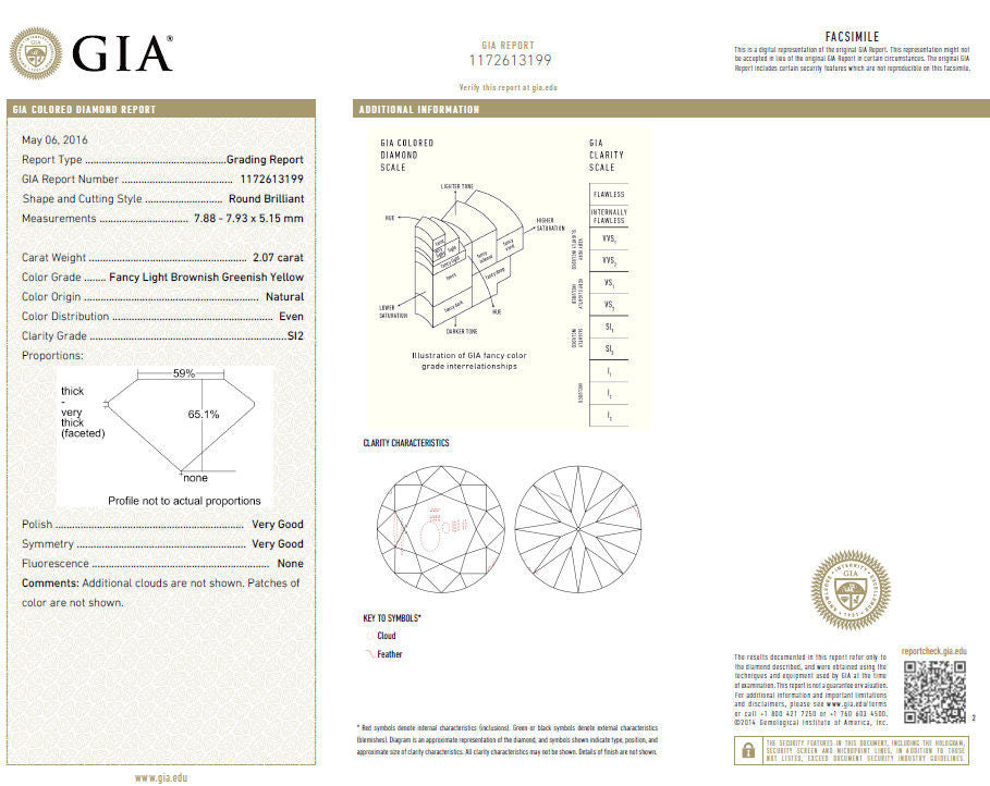 GIA Certified 3.67 Carat Fancy Round Diamond Ring - Circular Flush Deck Setting for Engagement, Wedding & Anniversary Gifts