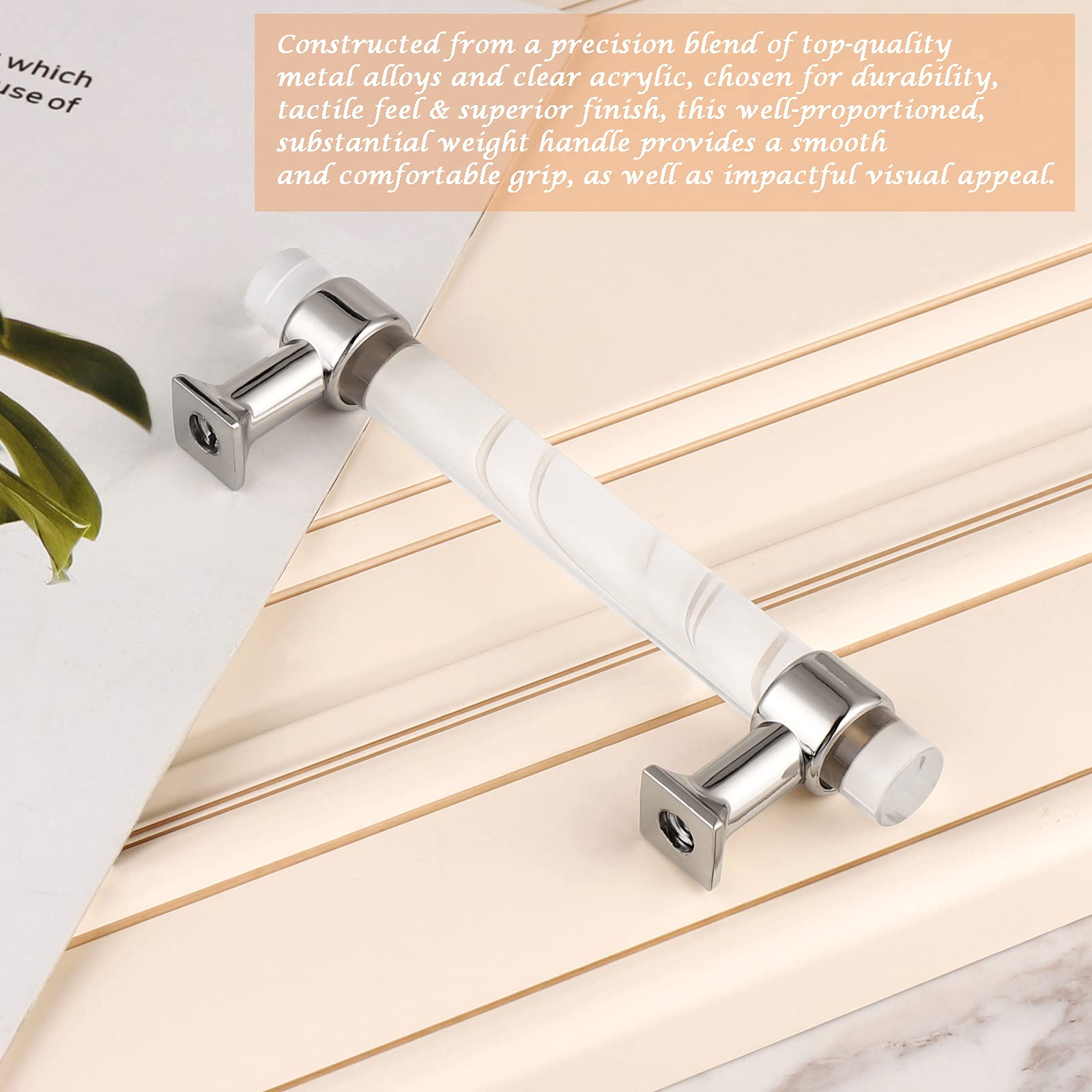 Silver Chrome Cabinet Handles 30 Pack - 4