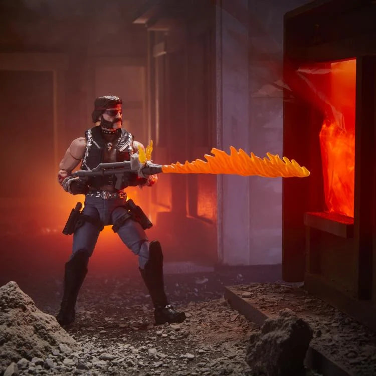 G.I. Joe: Classified Series Dreadnok Torch Action Figure - 6-Inch Collectible Toy with Accessories for Display & Play | Perfect for Fans and Collectors