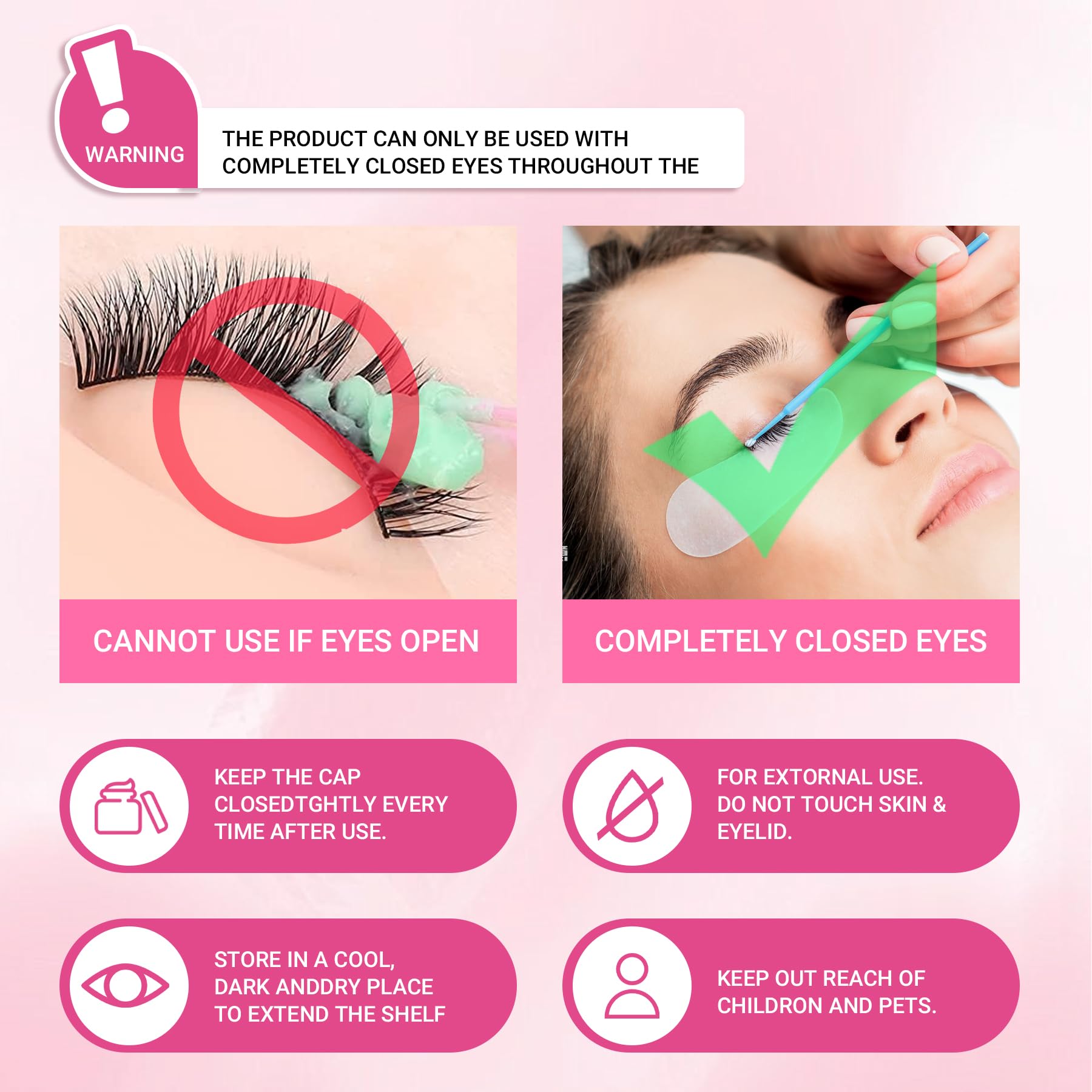 Professional Eyelash Extension Remover - 10g Gentle Lash Glue Remover for Salon & Home Use, Low Irritation Formula for Sensitive Skin | Perfect for DIY Lash Removal & Professional Eyelash Treatments