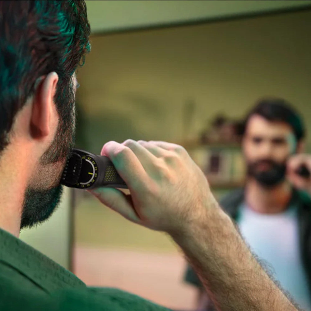 PHILIPS MG9560/28 Series 9000 All-in-One Stainless Steel Beard Trimmer for Men - Professional Grooming Kit for Face, Head & Body Hair | Perfect for Home Use & Travel