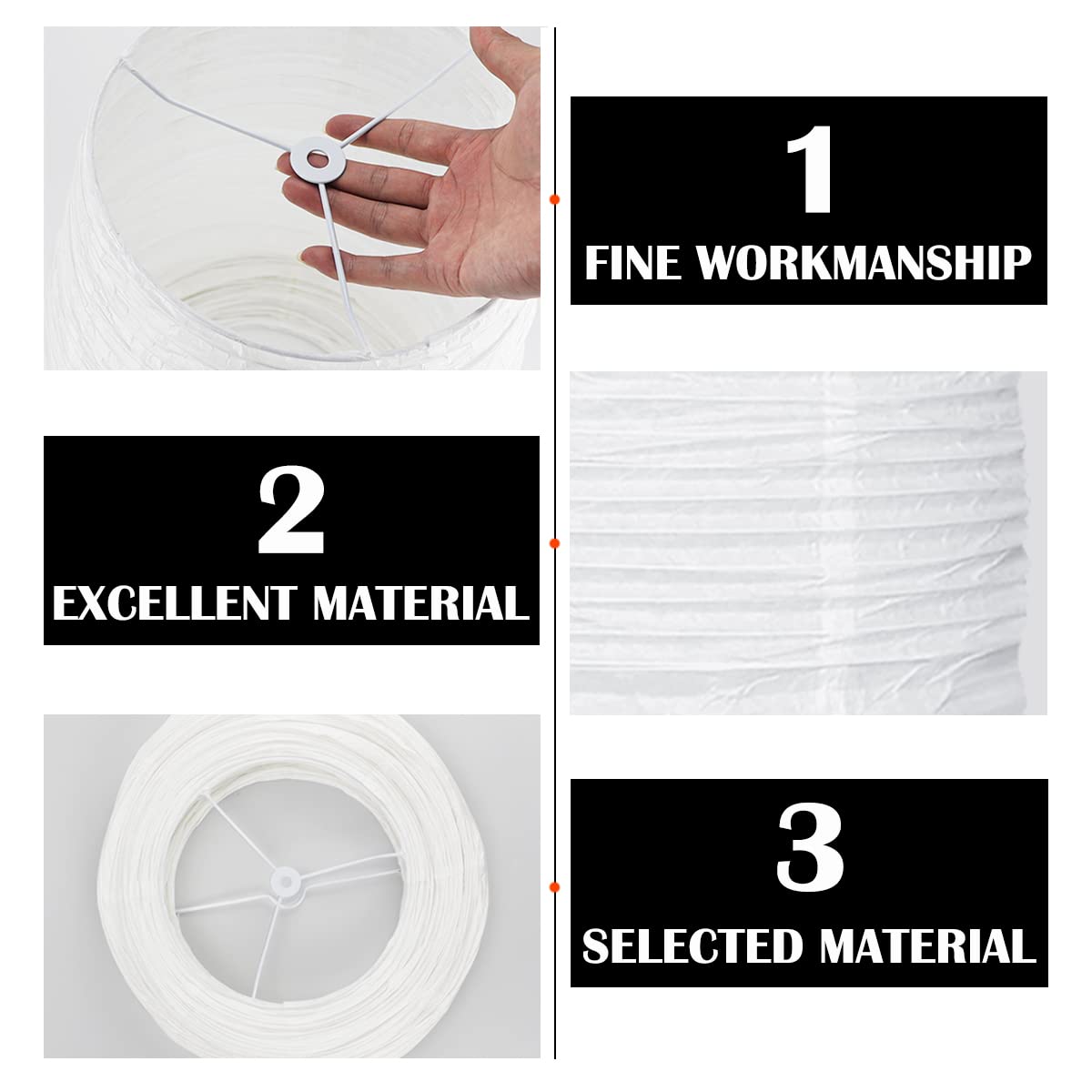 FERCAISH Foldable Rice Paper Floor Lamp Shade - Minimalist Modern Paper Light Bulb Cage for Living Room, Bedroom, Office - Soft Ambient Lighting for Cozy Home Decor & Meditation Spaces