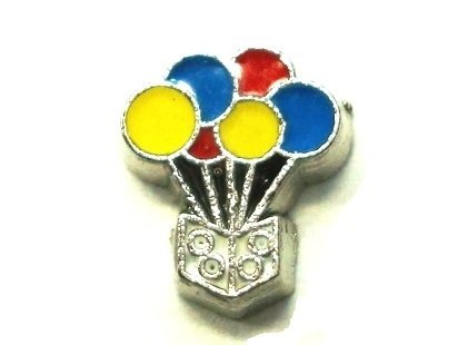 Cherityne Floating Charm Balloons for Locket Pendants - Perfect for Birthday Gifts, Anniversary Presents & Jewelry Making Supplies