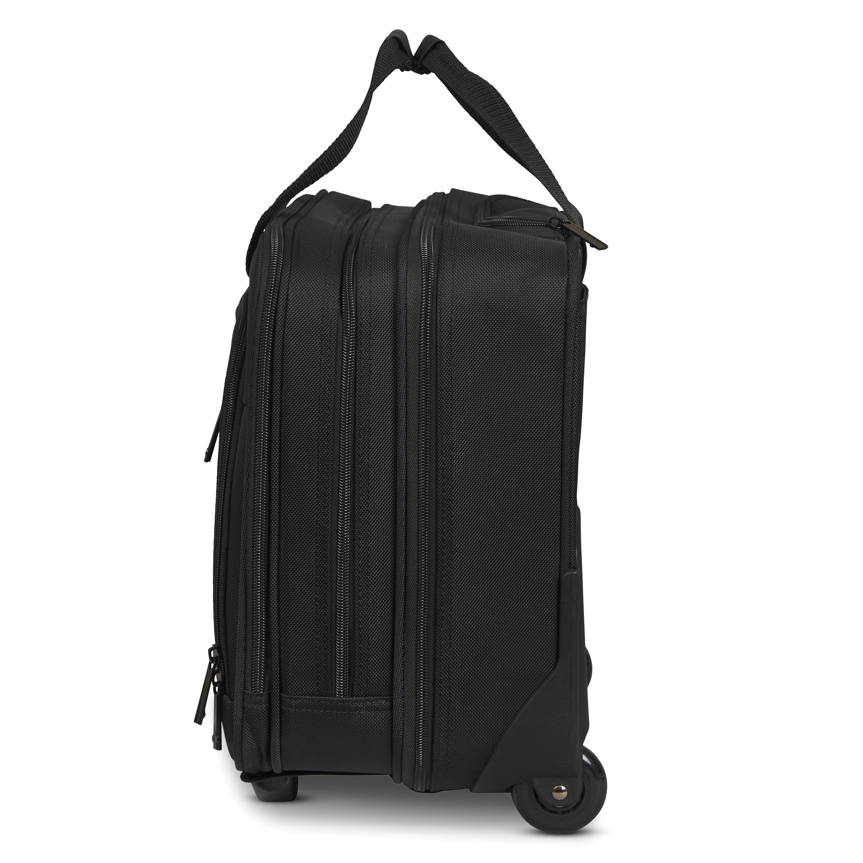 Samsonite Classic NXT Wheeled Mobile Office - Lightweight Expandable Business Laptop Carry-On Luggage for Travel & Work (Perfect for Business Trips & Commuting)