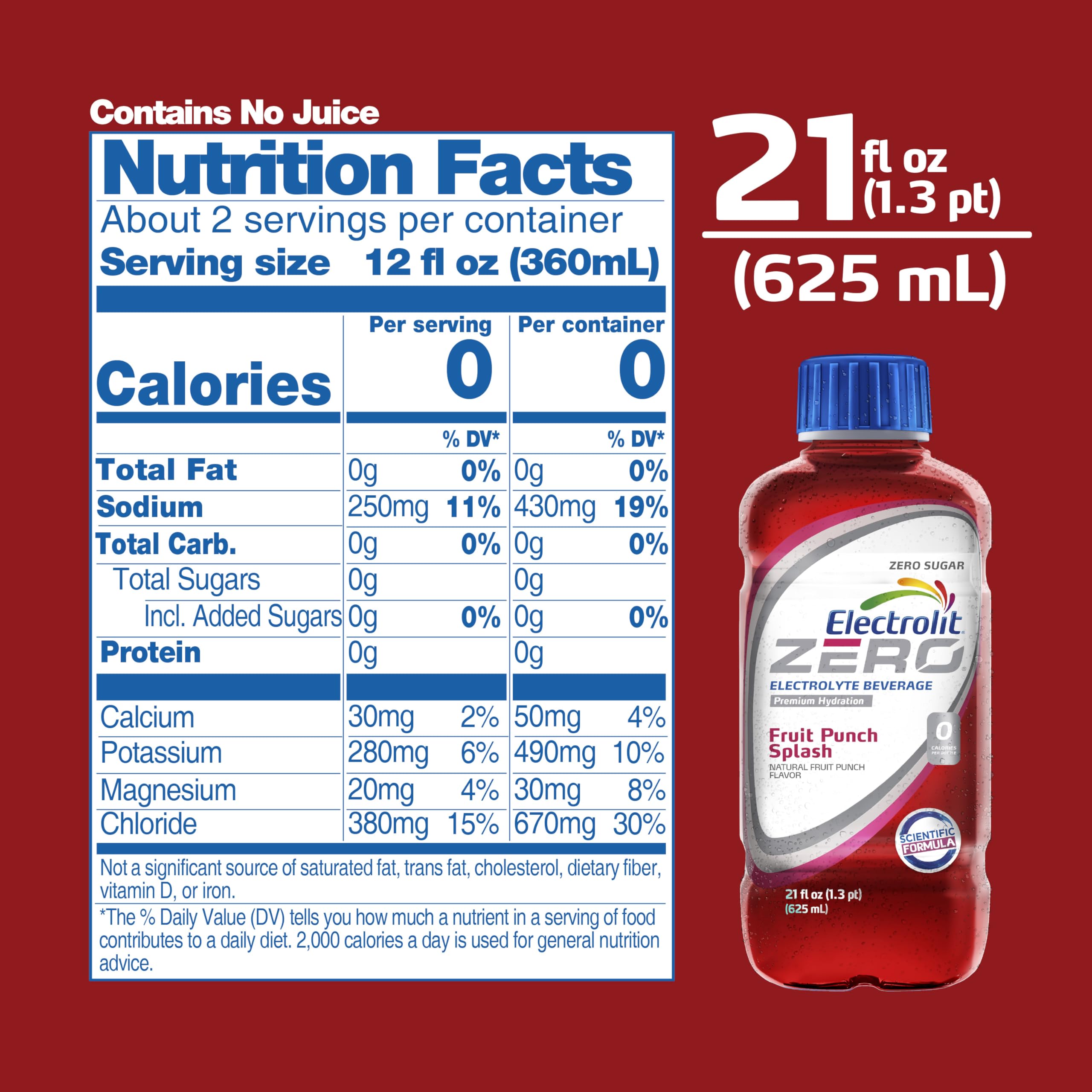Electrolit Hydration Electrolyte Drinks - 12 Pack of Sports Beverages with Essential Electrolytes for Hydration & Recovery | Ideal for Workouts, Sports & Active Lifestyles