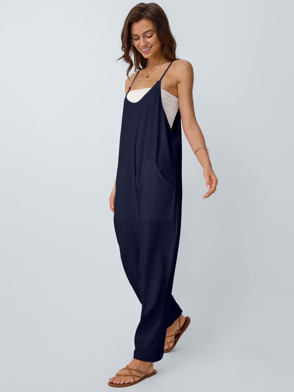 Trendy AUTOMET Women's Jumpsuits - Casual Summer Rompers & Overalls | Comfortable Beach Vacation Outfits | Fashionable Jumper Clothes 2025 | Perfect for Pool Parties, Weekend Getaways & Summer Travel