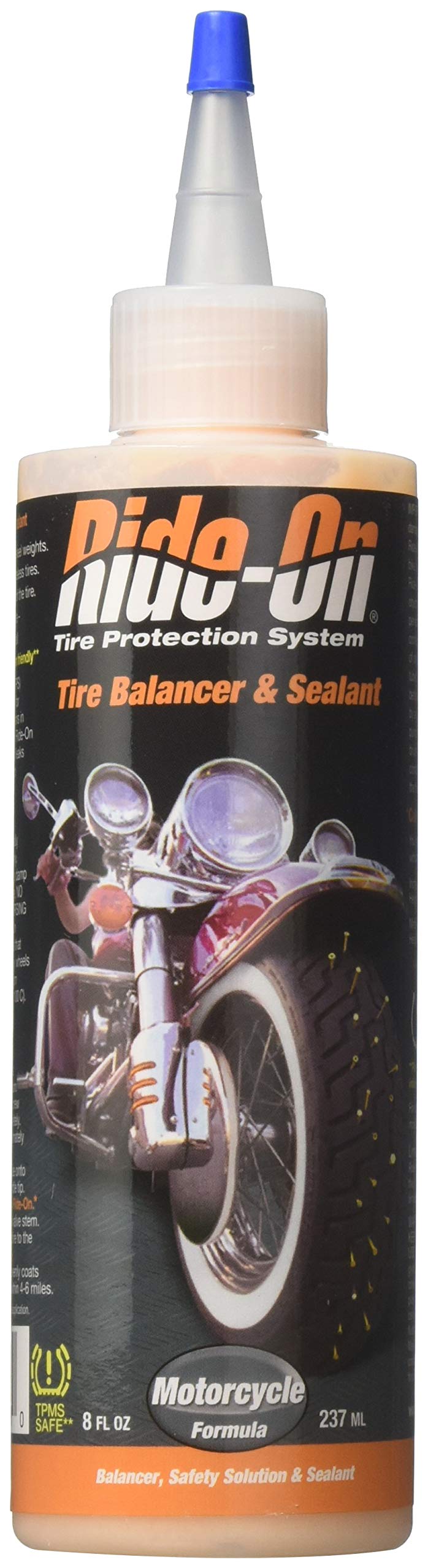 Best Motorcycle Tire Sealant and Balancer Kit - 12 Bottles (Prevents Flats, Improves Ride Comfort) - Perfect for Long Rides, Off-Road Adventures & Daily Commuting