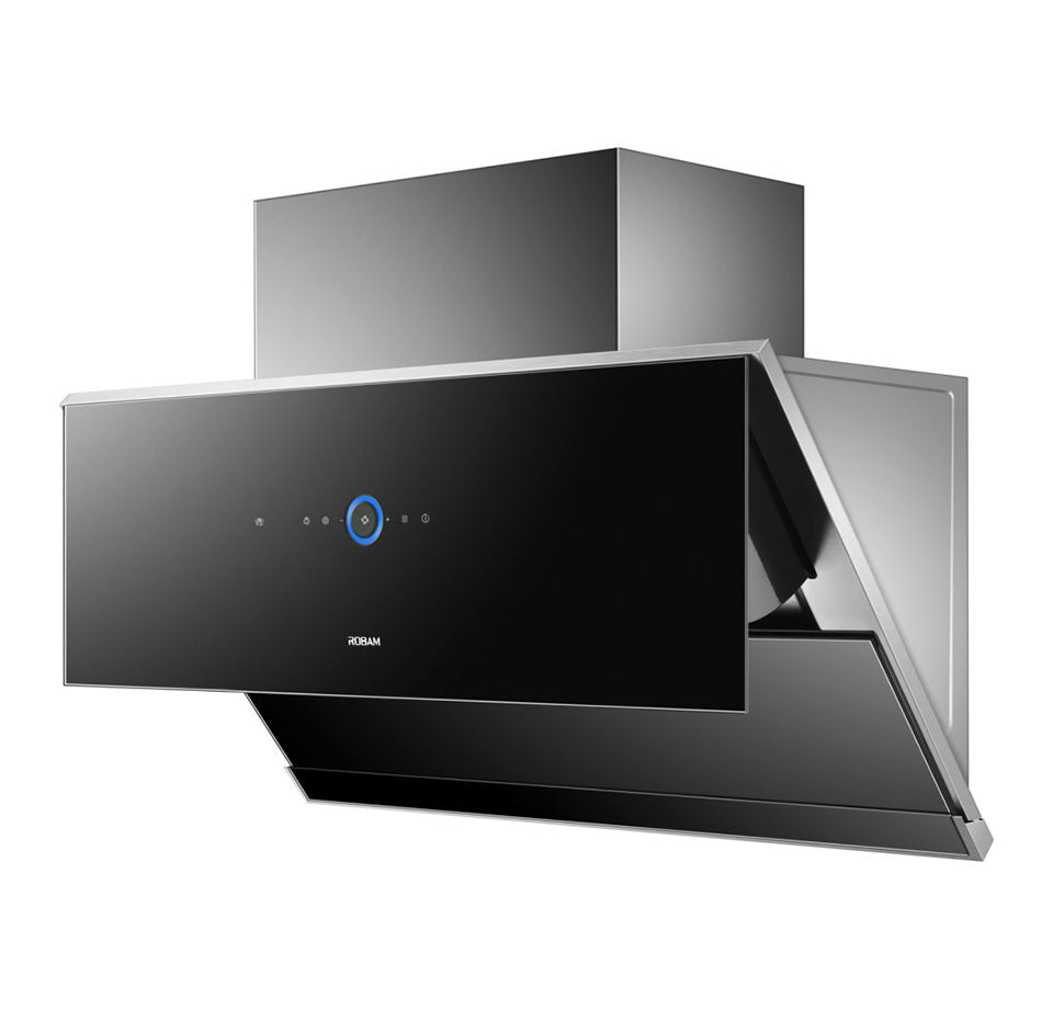 ROBAM CXW-260-A675S 30-inch Side Suction Range Hood - 900 CFM Stainless Steel Kitchen Vent Hood for Gas Stove, Wall Mounted with LED Lights - Perfect for Modern Home Cooking & Smoke Removal