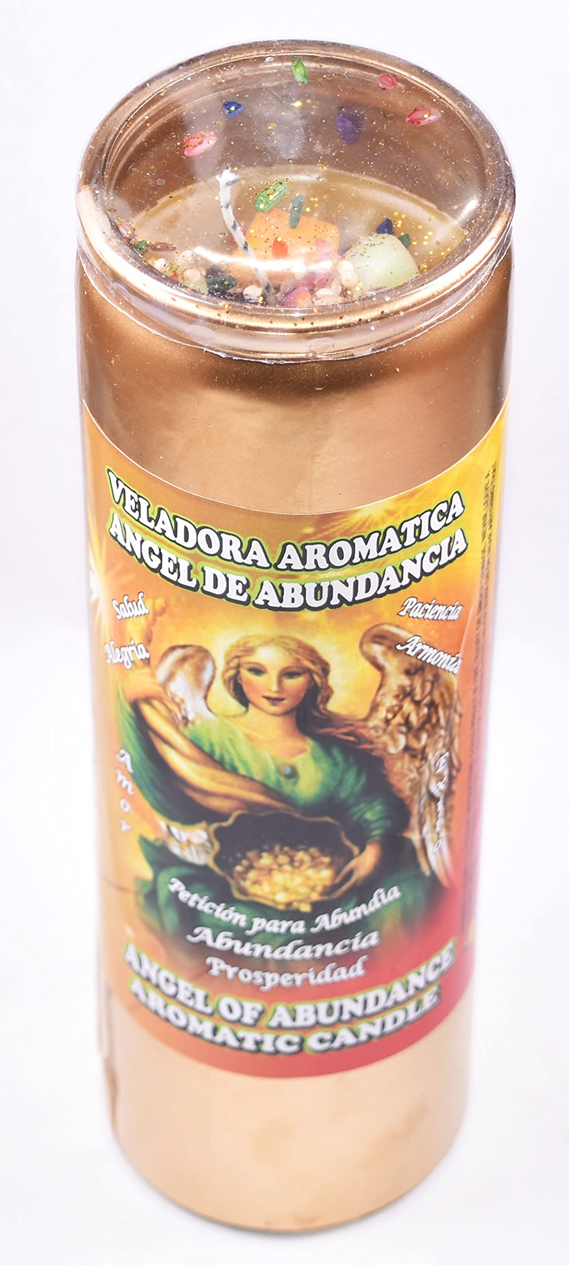 12 PCS Angel of Abundance Candles - Aromatic Gold Scented Candles for Home Decor, Meditation & Spiritual Gifts - Perfect for Yoga, Prayer & Relaxation