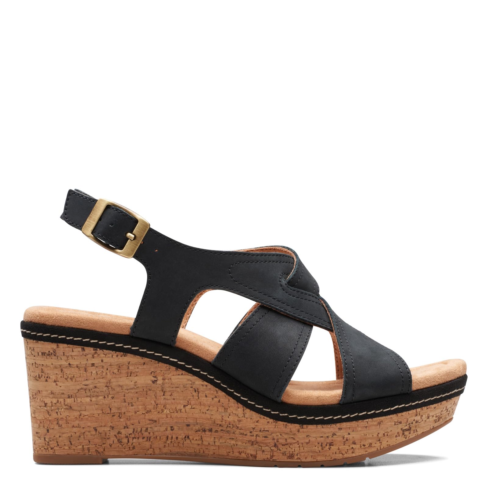 Clarks Women's Elleri Rae Slip-On Loafers - Comfortable Casual Shoes for Work, Travel & Everyday Wear