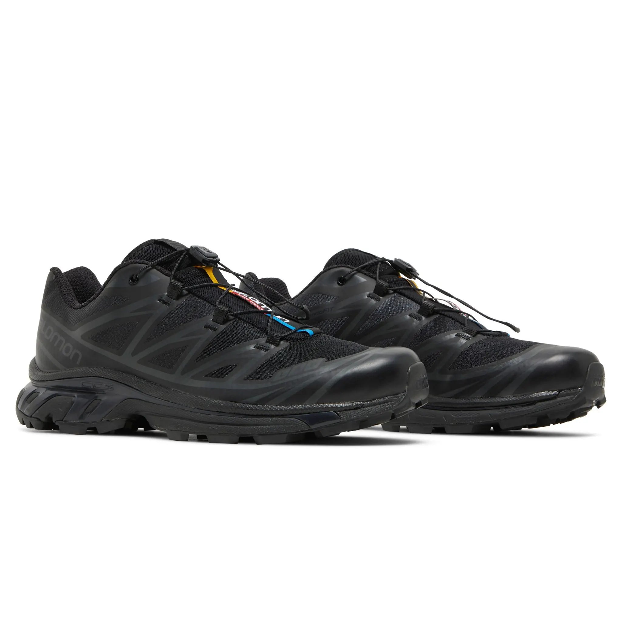 Salomon XT 6 Advanced Black Trail Running Shoes - Lightweight Hiking Sneakers for Men & Women - Perfect for Outdoor Adventures, Trail Running & Urban Exploration