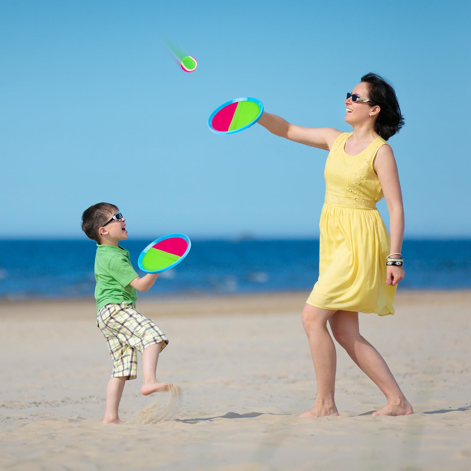 **Best Kids Toss and Catch Game Set - Outdoor Beach & Pool Toys for Ages 4-8 - Fun Easter Basket Stuffers & Family Yard Games for Kids & Adults - Perfect for Backyard, Picnic, and Beach Play**