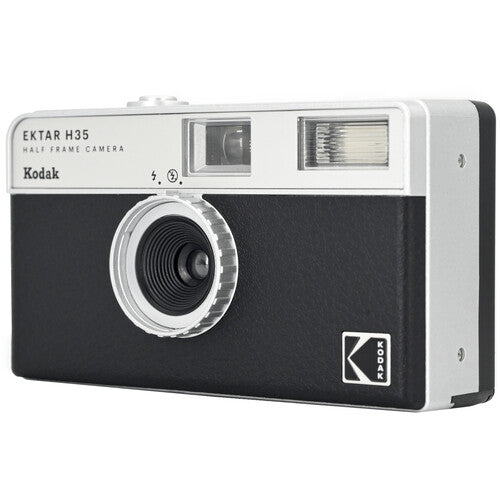 Kodak Ektar H35 Half Frame Film Camera (Black) - Vintage Style 35mm Reusable Camera for Travel, Street Photography & Everyday Use