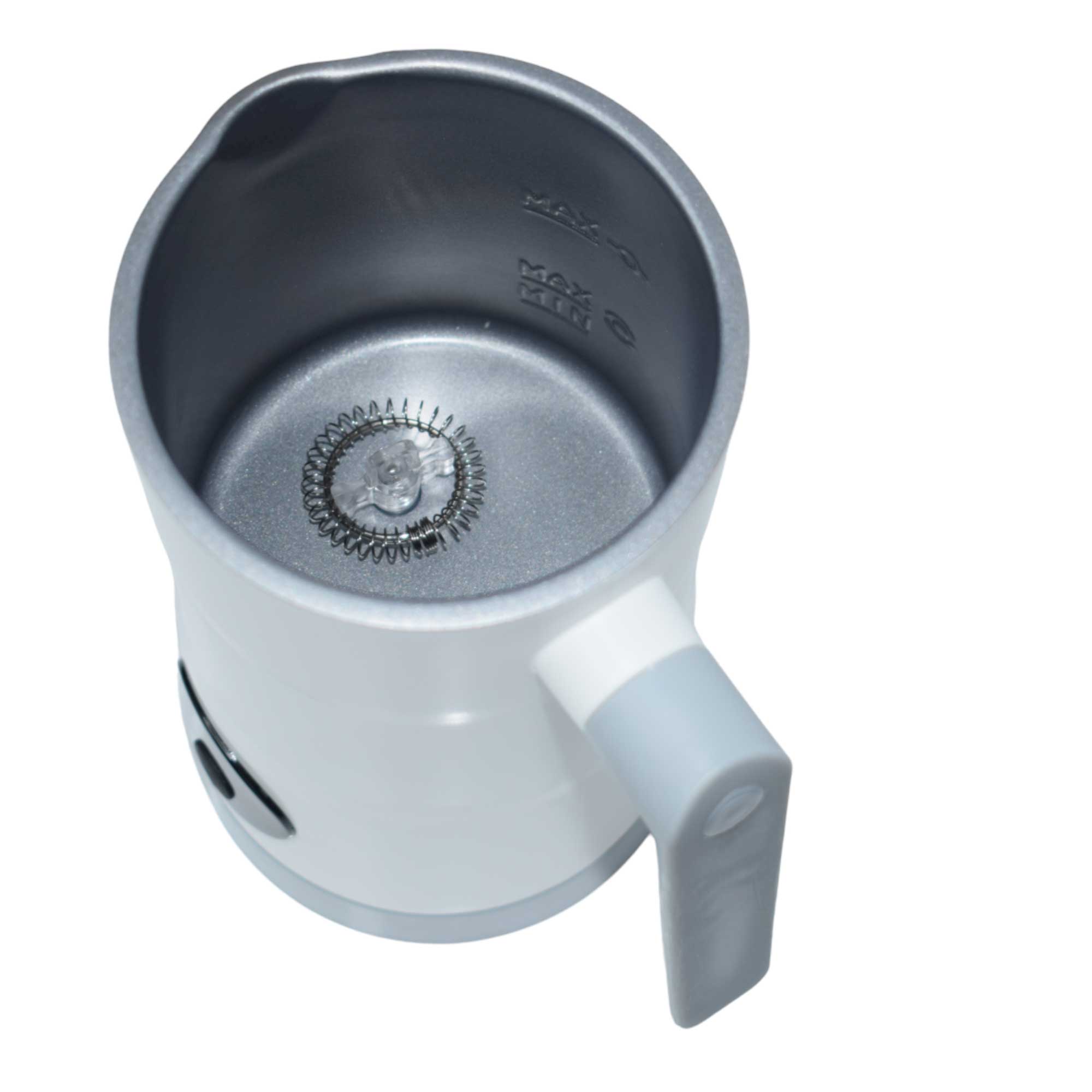 160ml & 350ml Automatic Electric Milk Frother and Warmer - Fast Heating Milk Foamer for Latte, Cappuccino & Hot Chocolate - Perfect for Coffee Shops, Home Kitchens & Office Use