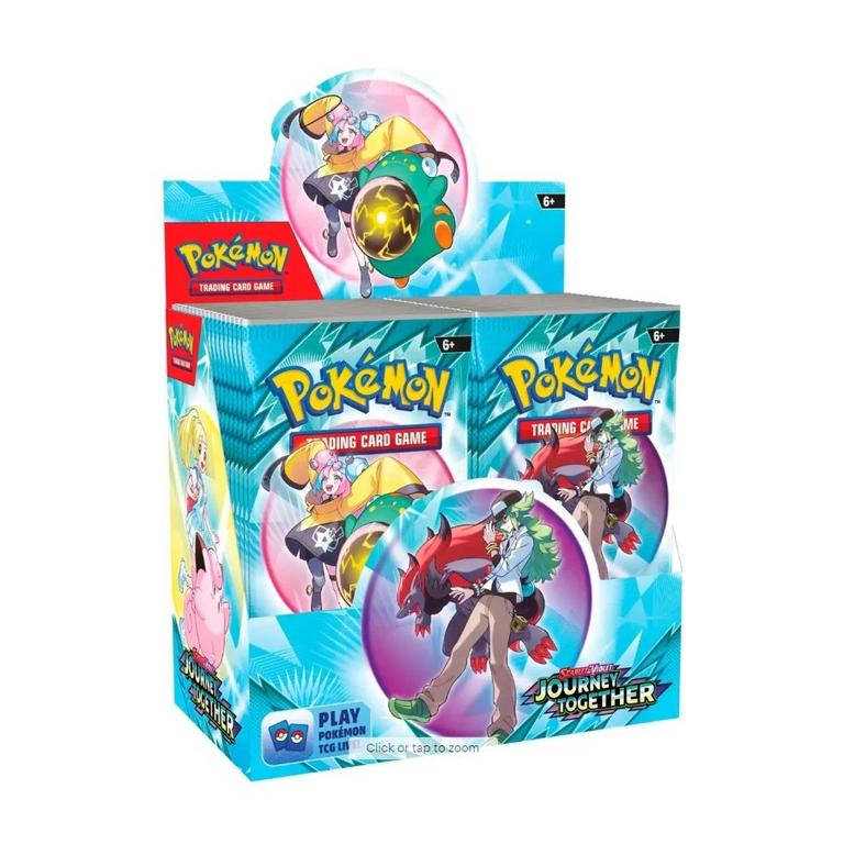 Pokemon Journey Together Booster Box - 36 Packs of Pokemon TCG Cards for Collectors & Players | Perfect for Battles, Trading & Gifts