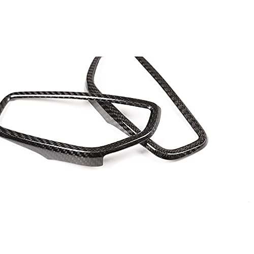 Premium Real Carbon Fiber Air Condition Vent Cover Trim for Porsche Cayenne 2018-2021 | Interior Upgrade & Luxury Car Accessories | Perfect for Daily Driving & Car Shows