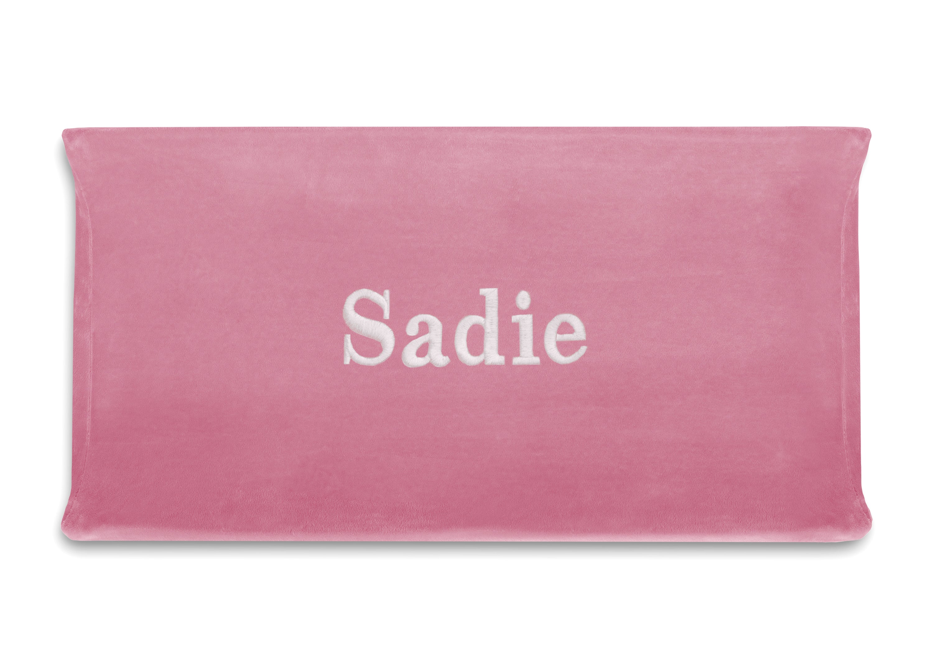 Personalized Contoured Changing Pad with Soft Plush Cover - Waterproof Baby Changing Mat for Nursery, Travel & Diaper Bag - Perfect for Newborns & Toddlers