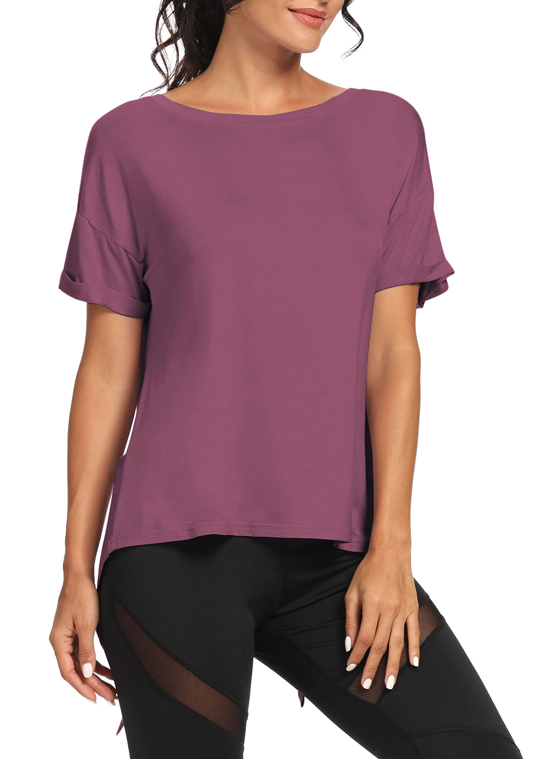Bestisun Women's Open Back Workout Tops - Gym Athletic Muscle Tank with Tie Back Design | Perfect for Yoga, Running & Fitness Training