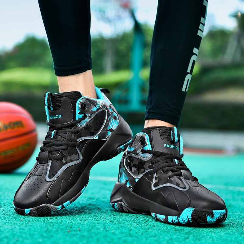 2024 Men's Basketball Running Shoes - Lightweight Fitness Sneakers for Gym, Training & Outdoor Sports | All-Season Comfort & Support