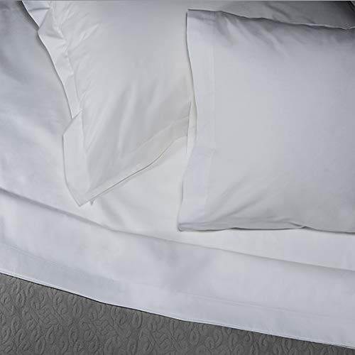 Garnier-Thiebaut Monaco Queen Size White Duvet Cover Set - Luxury Bedding for Hotels & Upscale Home Decor