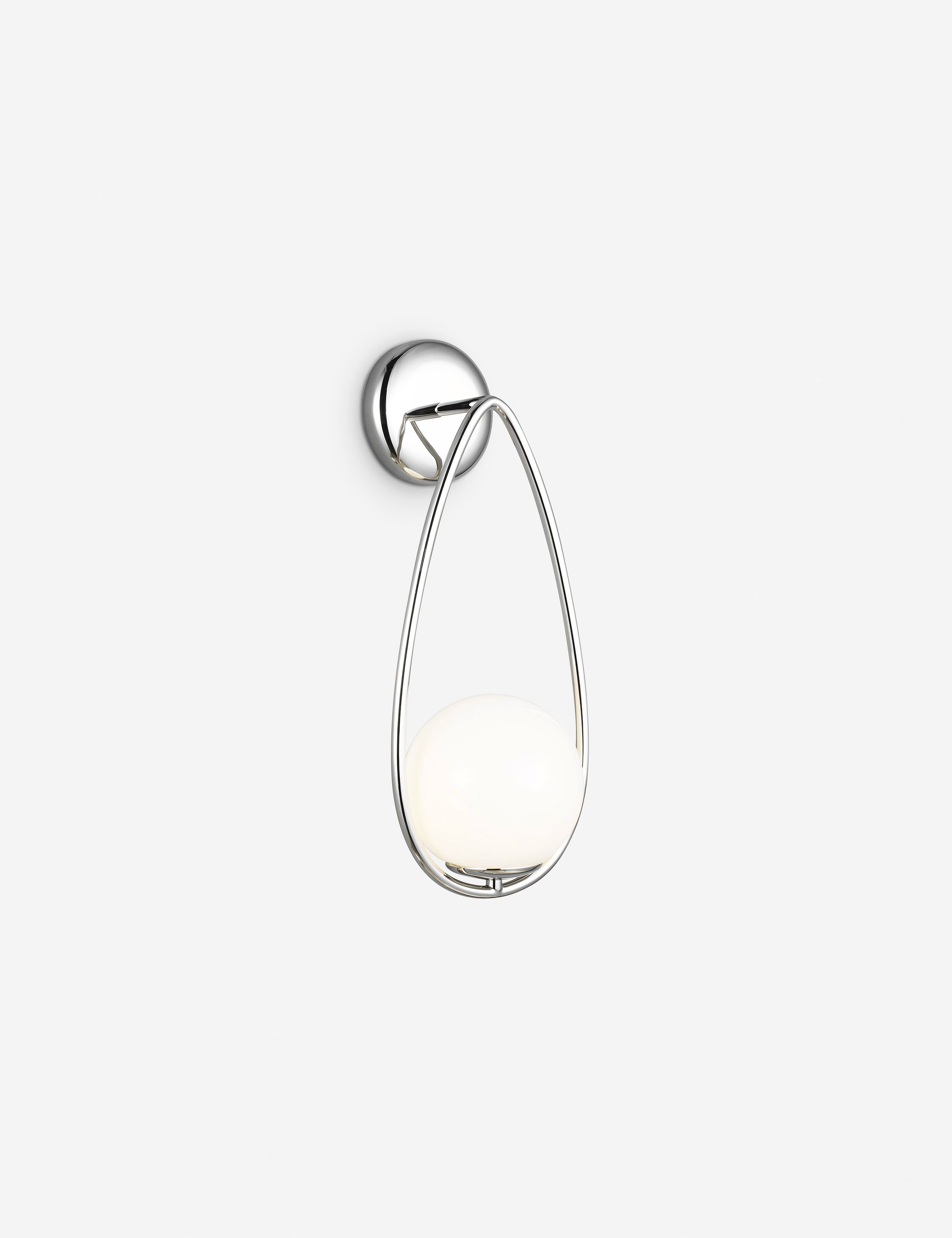 AERIN Galassia Wall Sconce - Modern Crystal Glass Light Fixture for Bedroom, Living Room & Hallway Decor