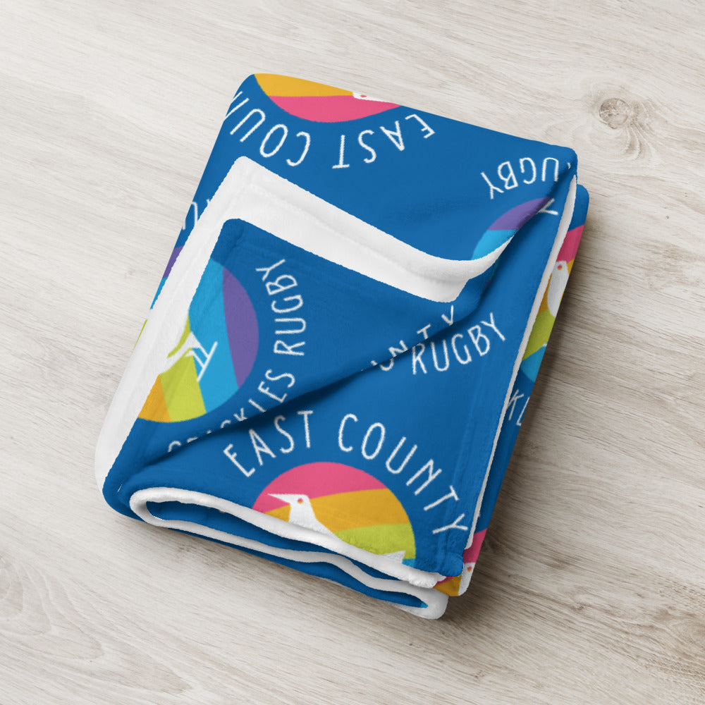 East Co. Grackles Throw Blanket - Soft Flannel Plaid Blanket for Couch, Bed & Outdoor - Cozy Lightweight Blanket for Winter, Camping & Home Decor