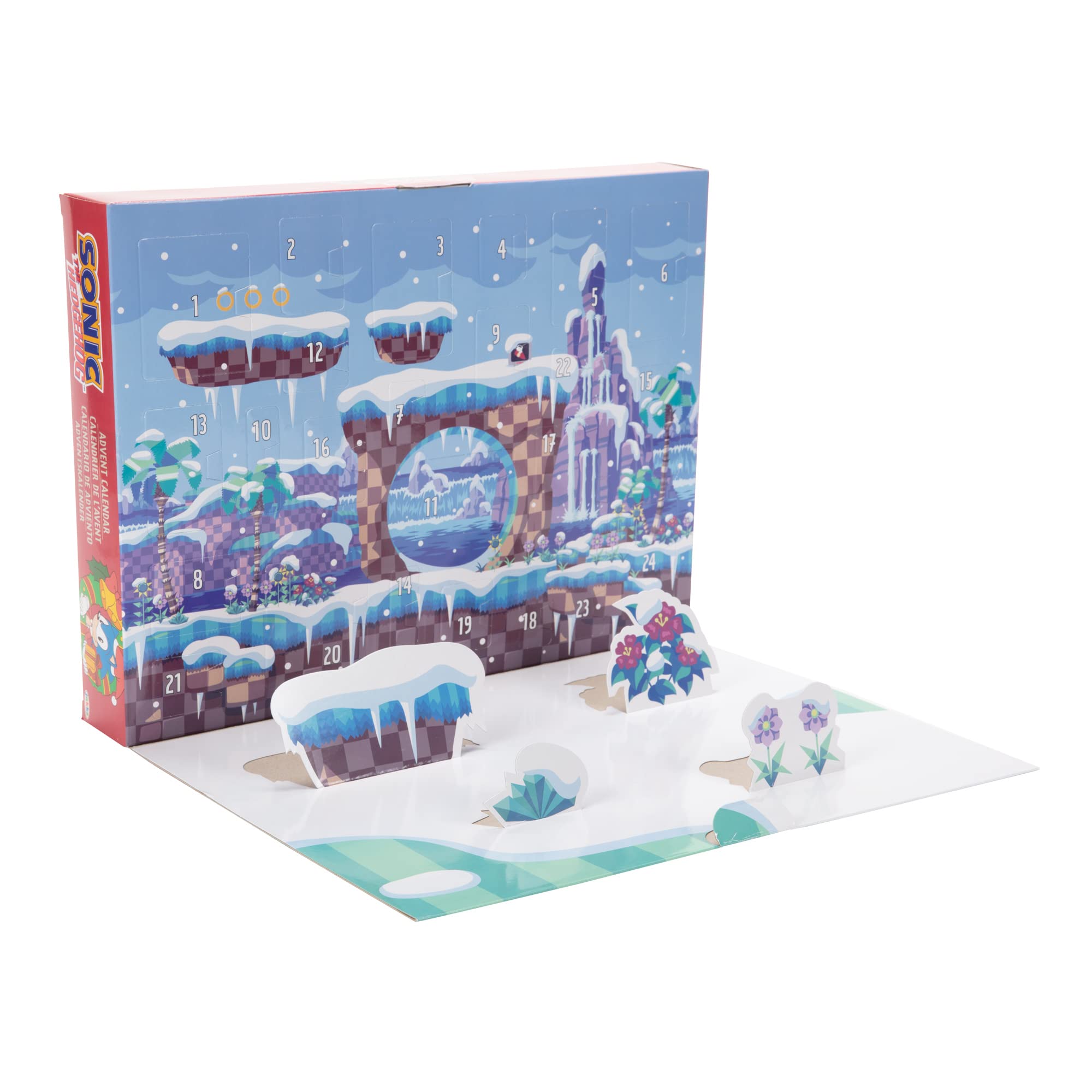 Sonic The Hedgehog Advent Calendar 2024 - 24 Days of Holiday Surprises with Exclusive 2.5