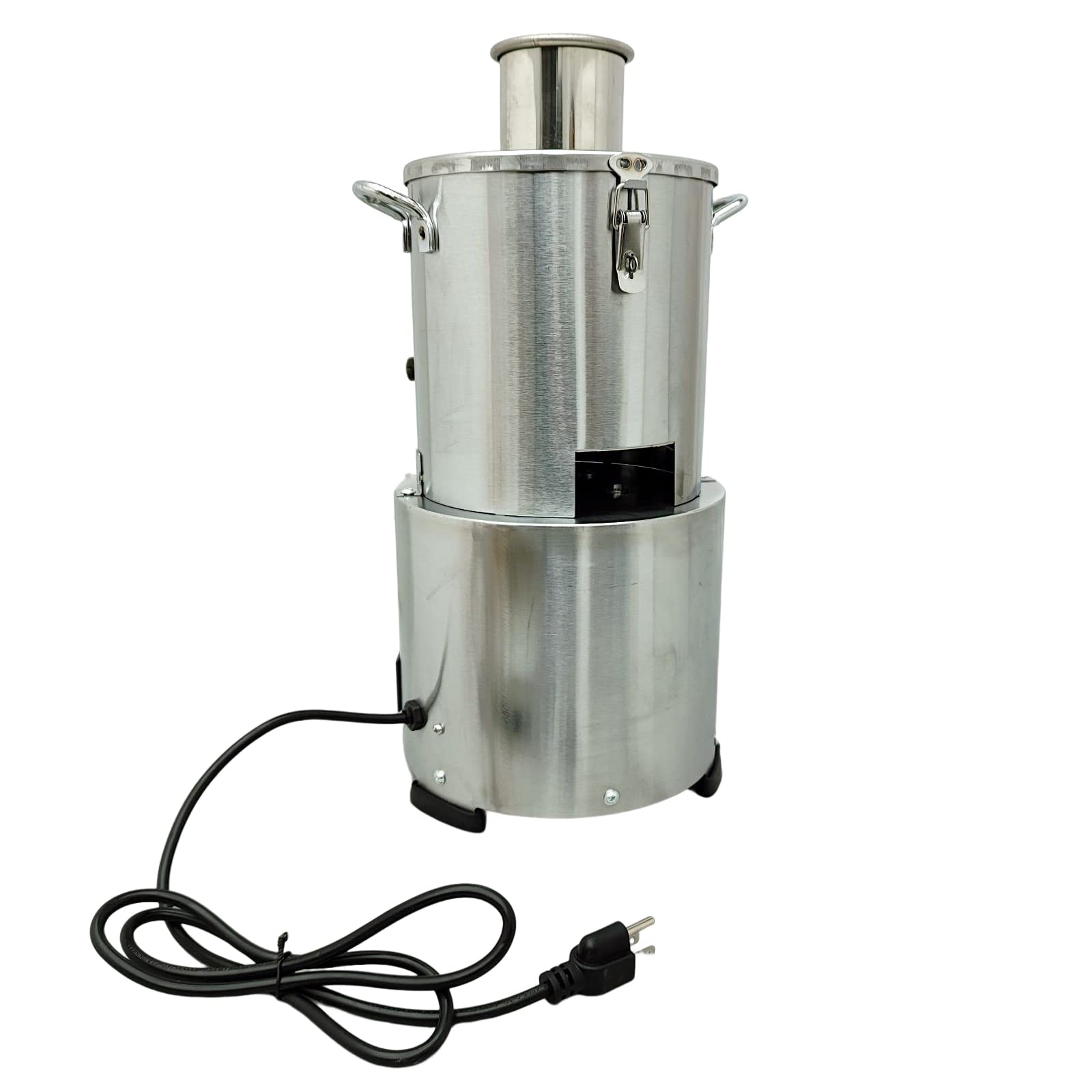 TECHTONGDA 110V Commercial Garlic Peeler Machine - Electric Stainless Steel Automatic Garlic Peeler with 20-35KG/H Output - Perfect for Restaurants, BBQ Shops, Cafeterias & Hotels - Ideal for Bulk Garlic Peeling in Commercial Kitchens