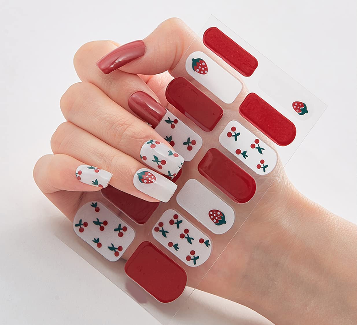 3D Nail Stickers for Women & Girls - Waterproof Glitter Luxury Self-Adhesive DIY Nail Art Stickers (14 Pieces, Multicolor) - Perfect for Parties, Weddings, and Everyday Nail Decoration