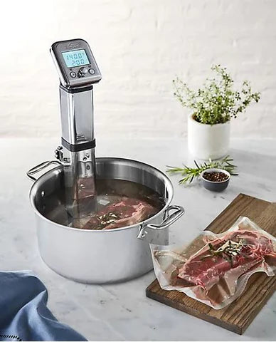 ALL CLAD Sous Vide Immersion Circulator - Precision Cooker for Professional & Home Chefs | Perfect for Steak, Chicken, Fish & Vegetables | Ideal for Sous Vide Cooking at Home or Restaurant Use