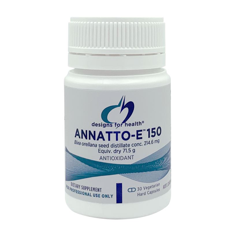 Designs For Health Annatto E 150mg - Natural Vitamin E Supplement for Immune Support & Antioxidant Protection - Supports Heart Health & Skin Care (60 Softgels) - Perfect for Daily Wellness & Active Lifestyle