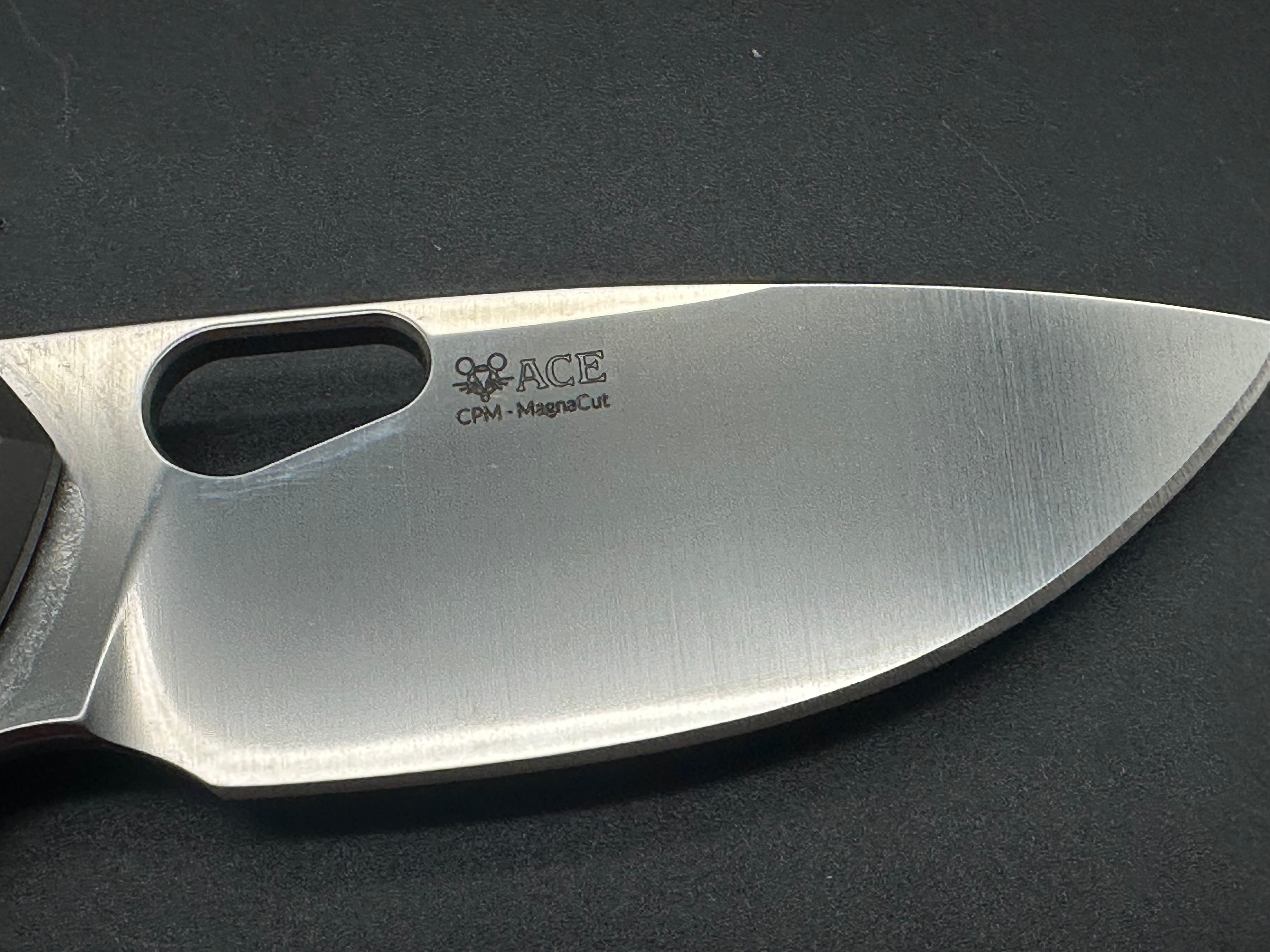 GiantMouse Vox Anso ACE Tribeca Titanium Folding Knife - 3.2